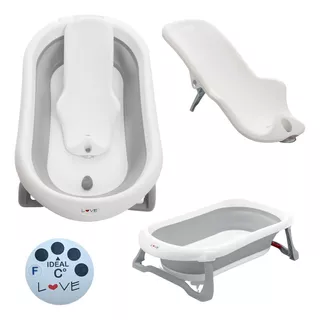 Bañera Bebe Plegable + Soporte Reductor + Termometro