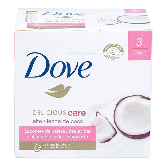 Jabon Dove Delicious X 3 - g a $2029