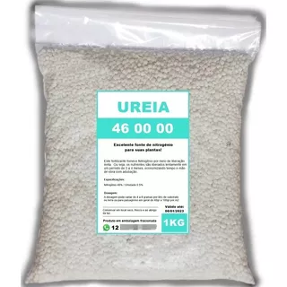 Fertilizante Ureia Npk 46 00 00 Para Plantas E Flores - 1kg