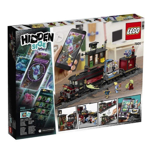 Lego | Hidden Side: Tren Expreso Fantasma | 70424 | 698 Pzs