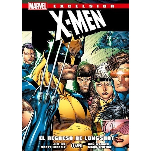 Libro X-men : El Regreso De Longshot De Jim Lee