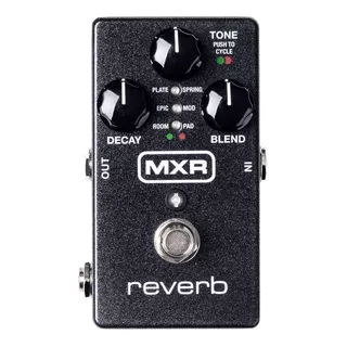 Pedal De Efecto Mxr Reverb M300  Negro