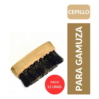 Cepillo Calzado Para Gamuza Y Gamuzon Caja X 12 U