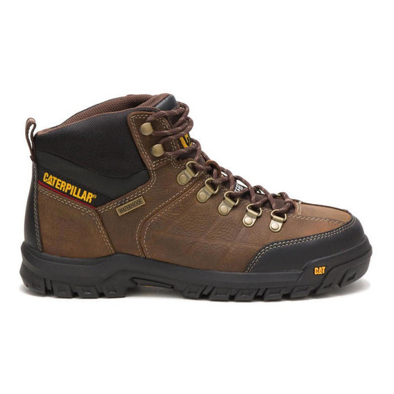 Bota Marron Caterpillar Hombre Threshold Wp St Real Brown  P