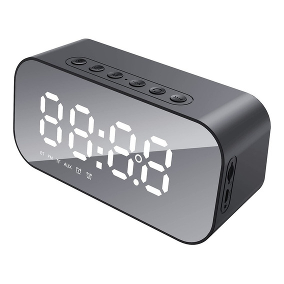 Parlante Bluetooth Havit M3 Reloj Despertador Y Radio Fm