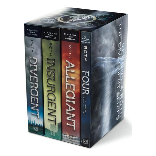 Divergent Series Four-book Paperback Box Set - Veronica Roth, De Roth, Veronica. Editorial Harper Collins Usa, Tapa Blanda En Inglés Internacional