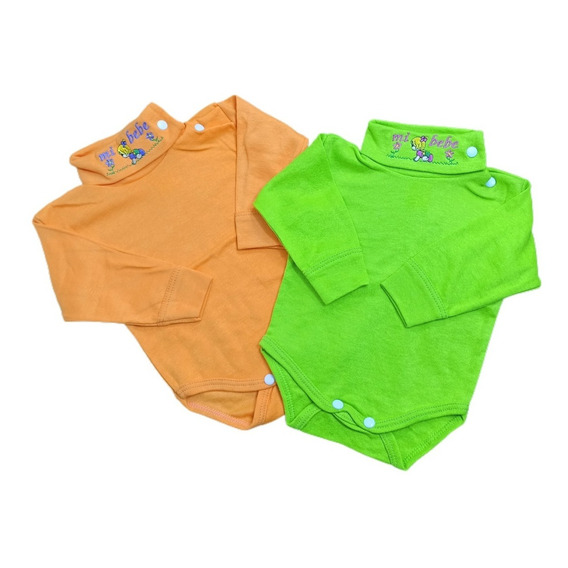 Pack 2 Body Beatles Para Bebes De 0-6 Meses