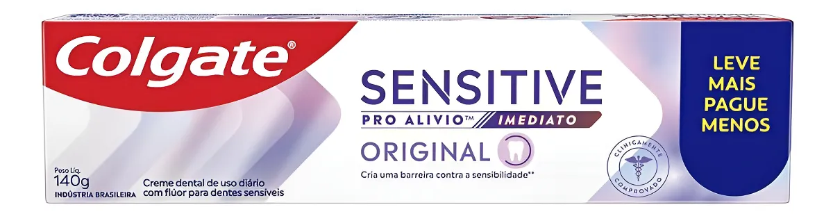 Creme Dental Colgate Sensitive Pro Alívio Imediato X 140 G 1