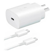 Cargador Y Cable Samsung Super Fast Charge Usb-c 25w
