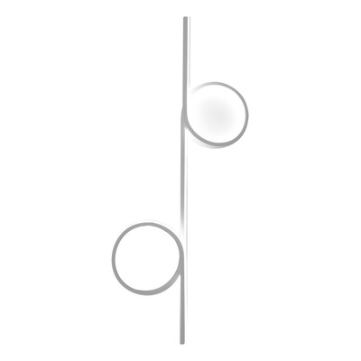 Aplique Pared Diani Blanco Led 30w Deco Moderno Cie