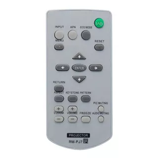 Controle Sony Projetor Rm-pj7 Vpl-es2 Vpl-ex2 Vpl-dx120 Novo