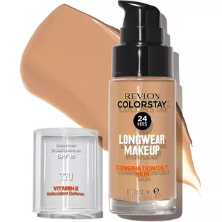 Base De Maquiagem Líquida Revlon Colorstay Base Liquida Colorstay Revlon Colorstay Tom 220  -  30ml 1oz