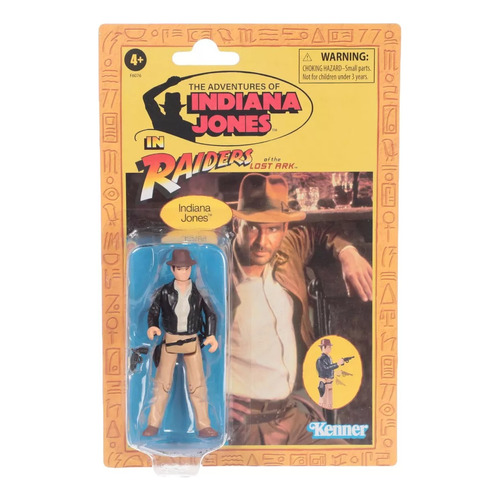 Figura Indiana Jones Vintage El Arca Perdida Kenner Hasbro