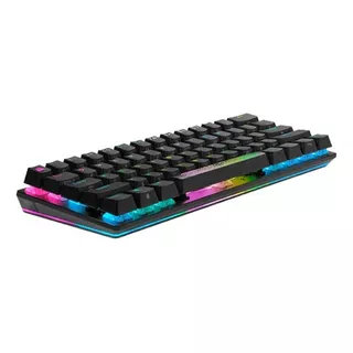 Teclado Corsair K70 Pro Mini Wireless Rgb 60% Color Del Teclado Negro