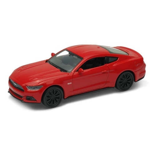 Welly 1:34 2015 Ford Mustang Gt Rojo 43707cw