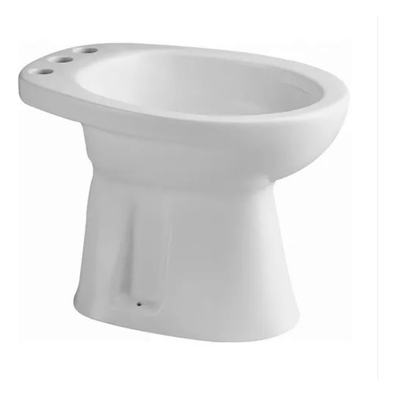 Bidet Ferrum Andina Bea3 Blanco 3 Agujeros Baño Niza Steel