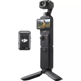 Dji Osmo Pocket Gen 3 Camara Portatil Creator Combo 4k, Cor Preta