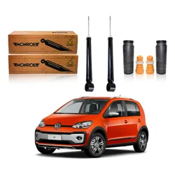 Kit Amortecedor Traseiro Up Cross 1.0 2014 A 2019