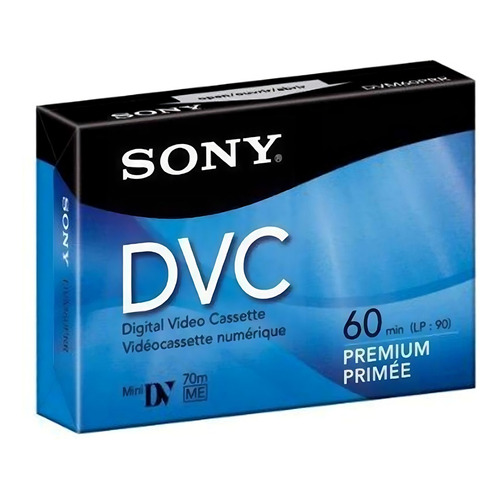 Cassette Dvc Sony Mini Dv 60 Min Dvm60prrj
