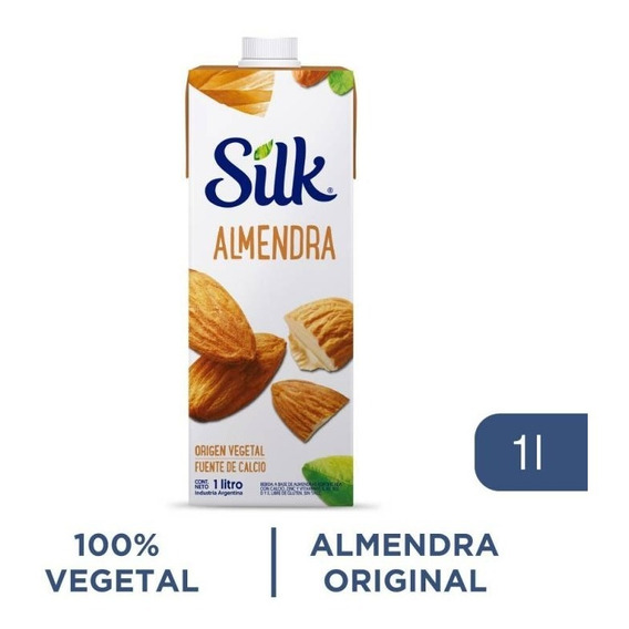 Bebida De Almendras Original  Silk 1 Litro