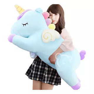 Unicornio De Peluche 1 Metro Jumbo Gigante Grande