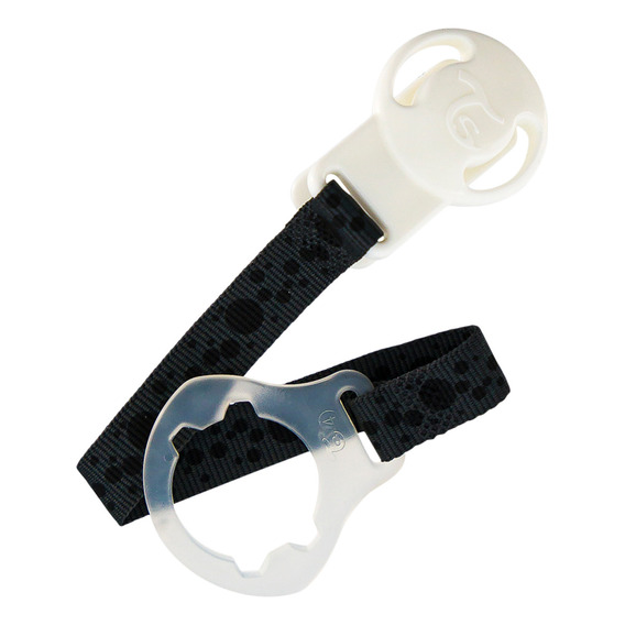 Twistshake clip para chupete color negro