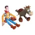 Set X2 Peluches Muñeco Woody Toy Story + Tiro Al Blanco 30cm