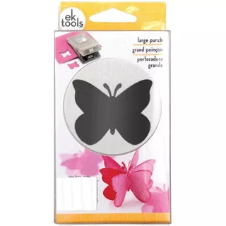 Ek Tools Punch Butterfly 1.75 | Perforadora Mariposa Gde Color Gris Forma De La Perforación Círculo