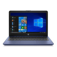 Laptop Hp Stream 11-ak0010nr Royal Blue 11.6 , Intel Celeron N4020  4gb De Ram 32gb Ssd, Intel Uhd Graphics 600 1366x768px Windows 10 Home