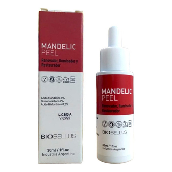 Acido Mandelico Peel Renovacion Celular Biobellus 30ml
