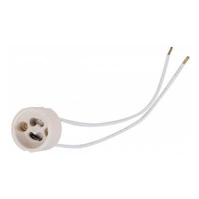 Zocalo Gu10 Ceramica Apto Led 