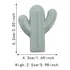 Cabinet Knob, Drawer Pull Doorknob, Door Plant 4.3x2.5x5.2cm