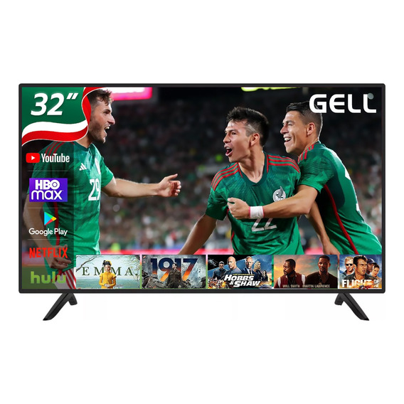 Pantalla Smart Tv 32 Pulgadas Android Tv Gell32