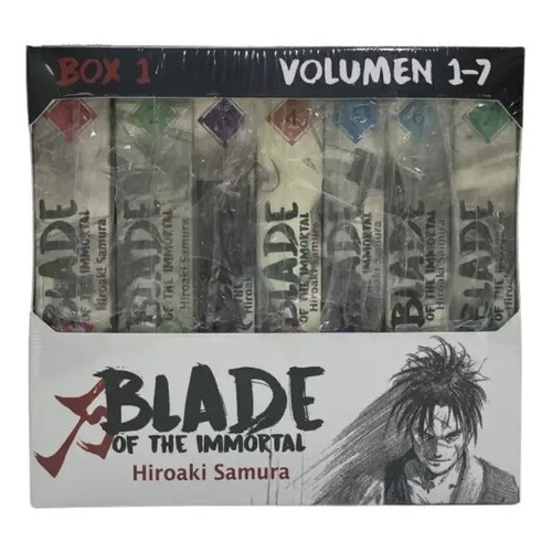 Blade of The Immortal Boxset #1 con tomos 1-7 de Editorial Panini