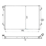 Radiador Volkswagen Passat 2.0 Tdi 2006 2007 2008 2009 2010
