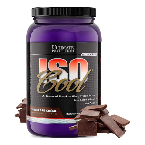 Iso Cool 2 Libras - 35 Servicios Proteína 100% Aislada Ultimate Nutrition