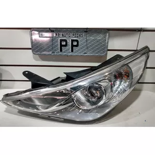 Farol Esquerdo Hyundai Sonata 2011/2013 Sem Xenon