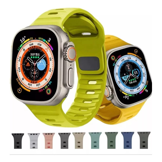 Pulso Manilla Deportiva Para Apple Watch Ultra 42 44 45 49mm