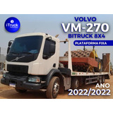 Volvo Vm270 Bitruck 8x4 Ano 2022 Plataforma Fixa = P320