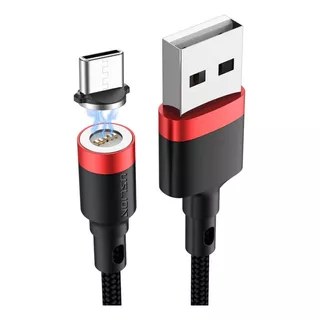 Cabo Magnético Usb-a Conector Tipo C 5a 2m Nylon Uslion