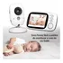Baba Eletrônica Baby Monitor Vb603 Visão Noturna Dual Audio Cor Branco Estary Shop