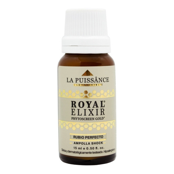 La Puissance Royal Elixir Ampolla Shock Rubio Pelo 15ml 6c