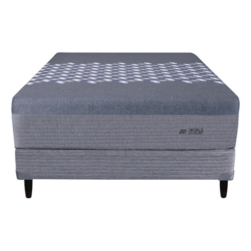 King Koil World Luxury Kingsbury sommier americana 2 plazas de 190cmx140cm resortes con pillow vsicoelástico