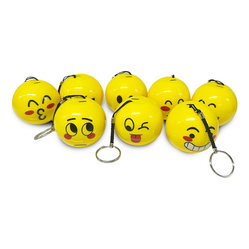 Bocina Stereo Bluetooth Emojis Beso Color Amarillo