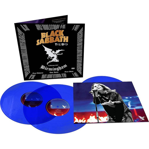Black Sabbath The End 3 Lps  Blue Vinyl 