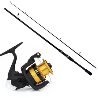 Kit Pesca Profissional Premium Molinete Shimano + Vara Daiwa