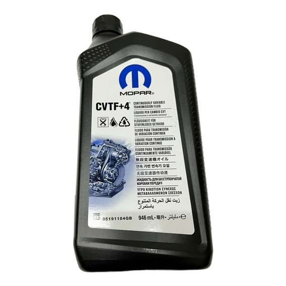 Aceite Caja Automatica Cvtf+4 Jeep Dodge Chrysler 1 Lt Origi