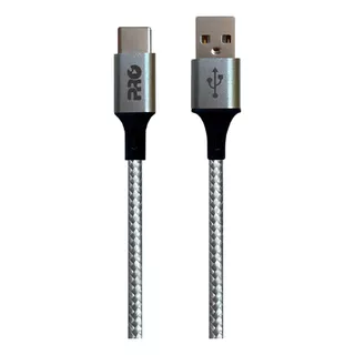 Cabo De Dados Usb Para Usb Tipo-c 20w Nylon Trançado 1,5 M