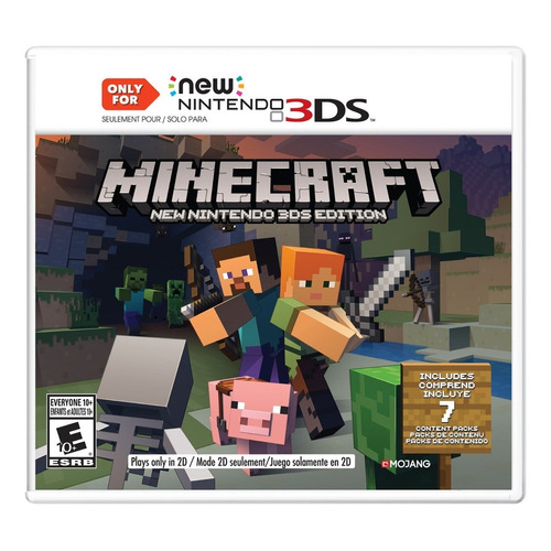 Minecraft  Standard Edition Mojang New Nintendo 3DS Físico