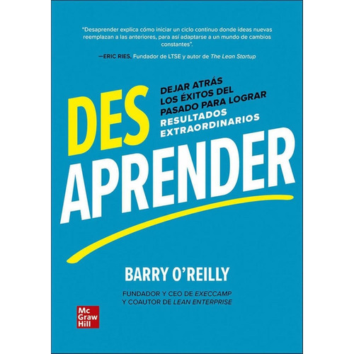 Desaprender, De Oreilly, Barry. Editorial Mcgrawhill En Español